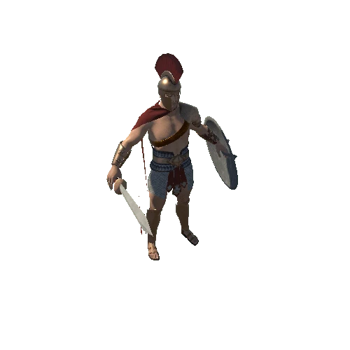 Male Spartan Sword